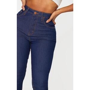 PRETTYLITTLETHING PLUS Indigo Blue Hi Waist Stretch Skinny Jeans USA Sz 20